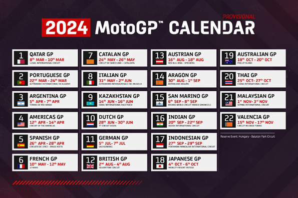 MotoGP kalender 2024